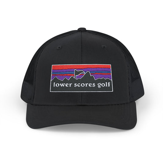 Lower Scores Golf - Snapback Pat-Hat