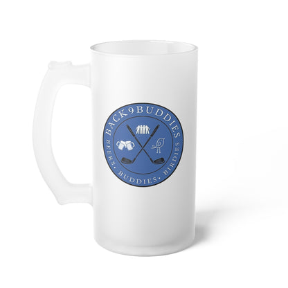 Back 9 Buddies - Frosted Beer Mug (Glass)