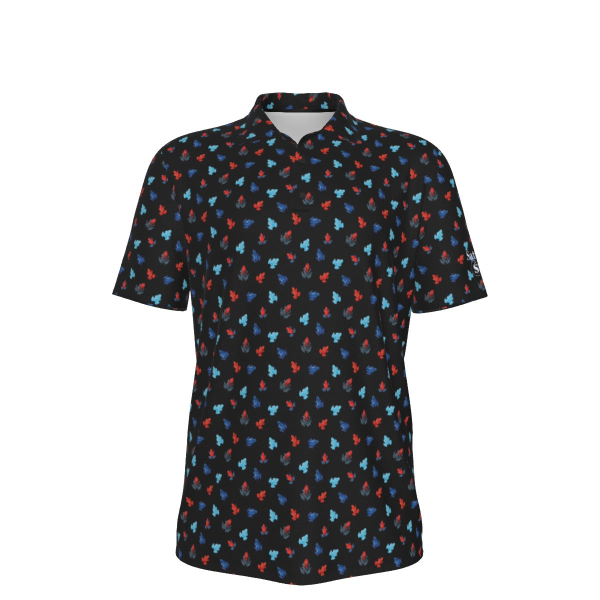 Throwing Dart Frogs - Men's Polo (Family Set)