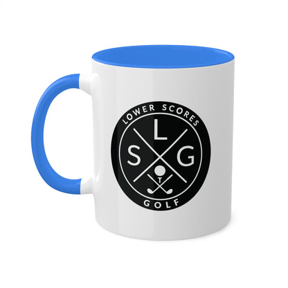 Lower Scores Golf - Color Mug, 11oz