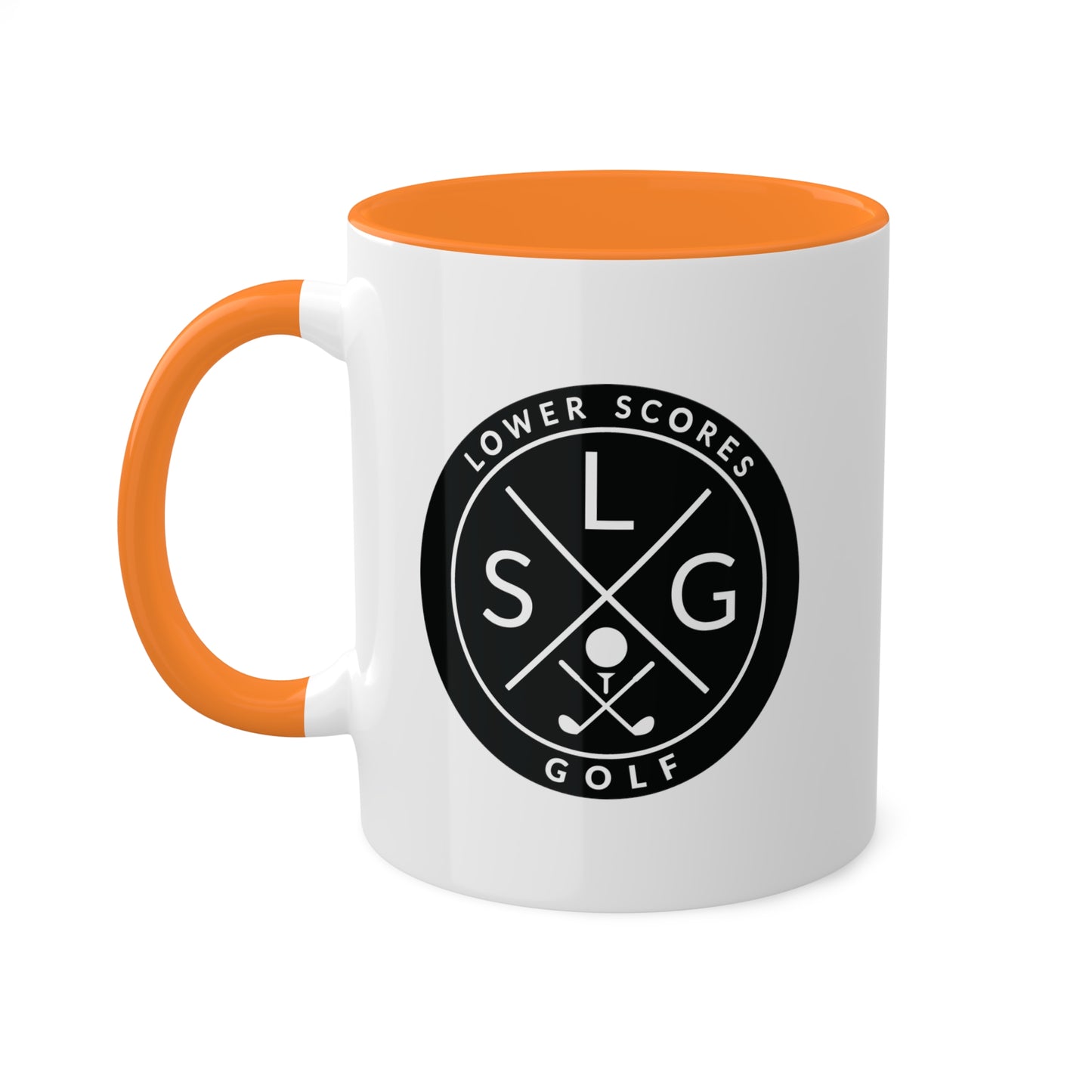 Lower Scores Golf - Color Mug, 11oz