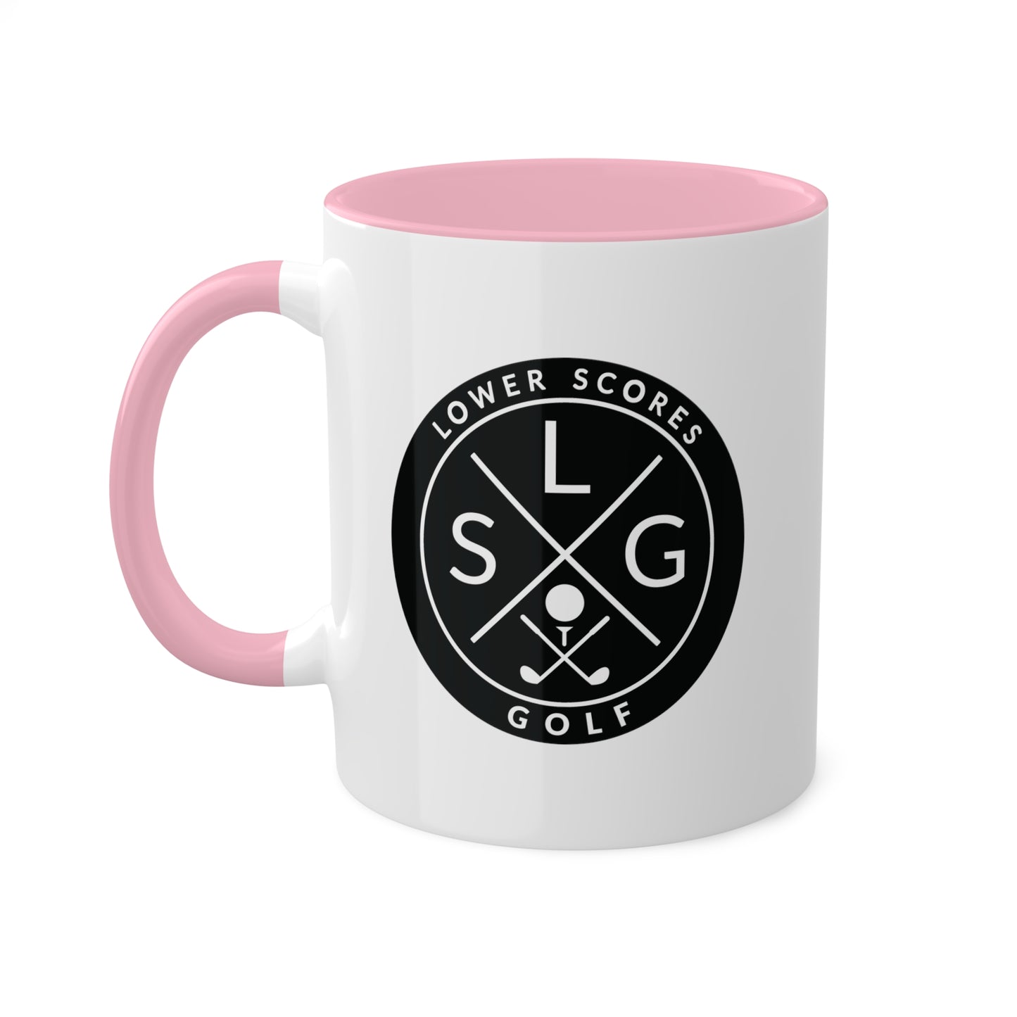 Lower Scores Golf - Color Mug, 11oz