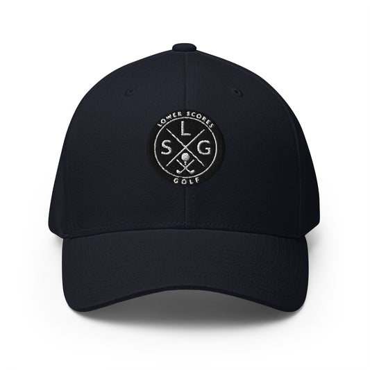 Lower Scores Golf - Closed-Back Flexfit Cap