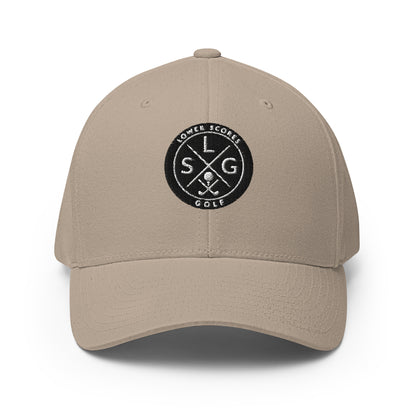 Lower Scores Golf - Closed-Back Flexfit Cap