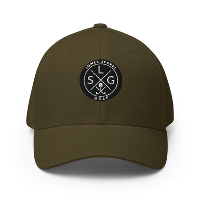 Lower Scores Golf - Closed-Back Flexfit Cap