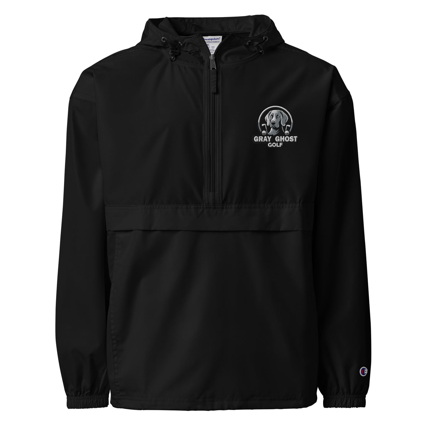 Gray Ghost Golf - Embroidered Packable Jacket