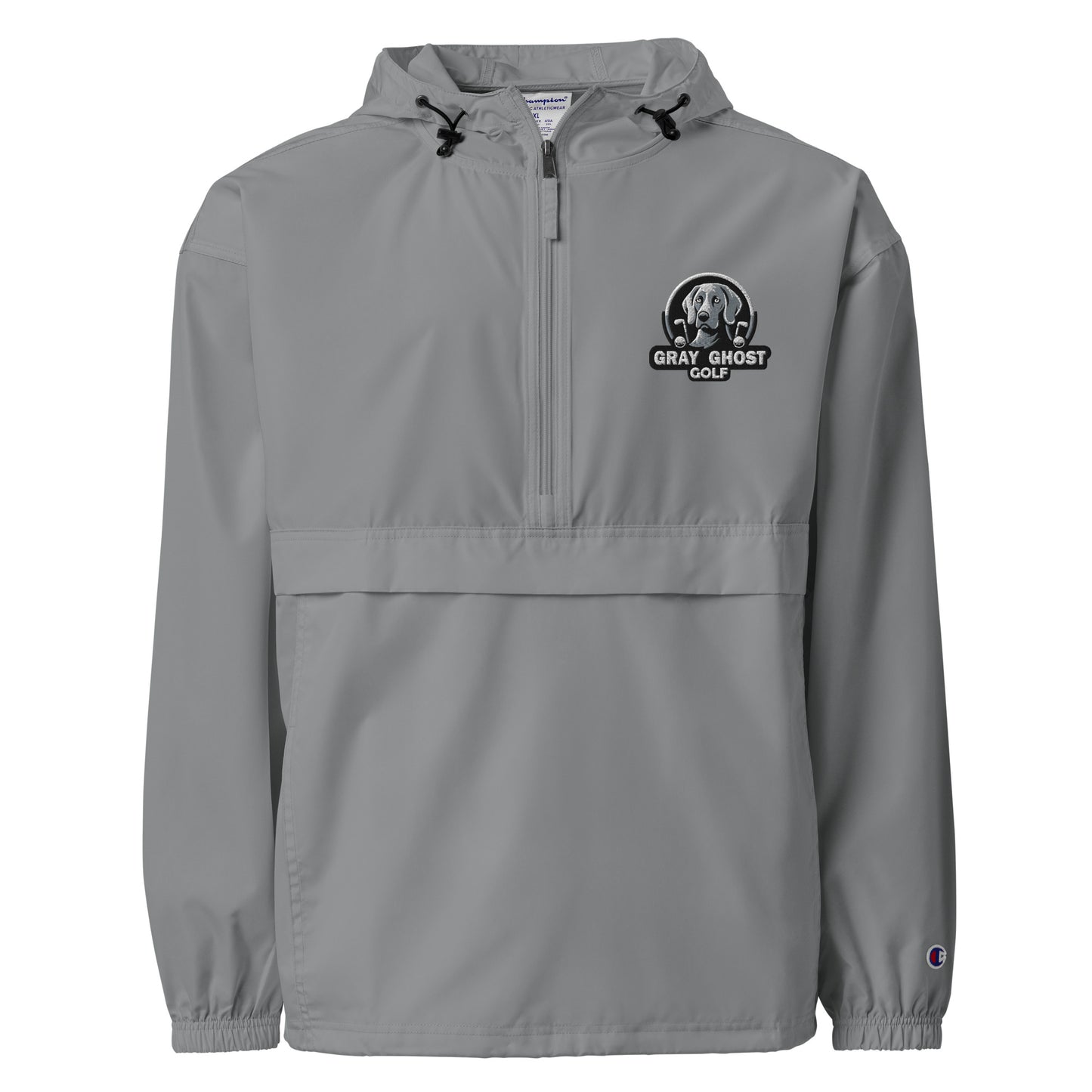 Gray Ghost Golf - Embroidered Packable Jacket