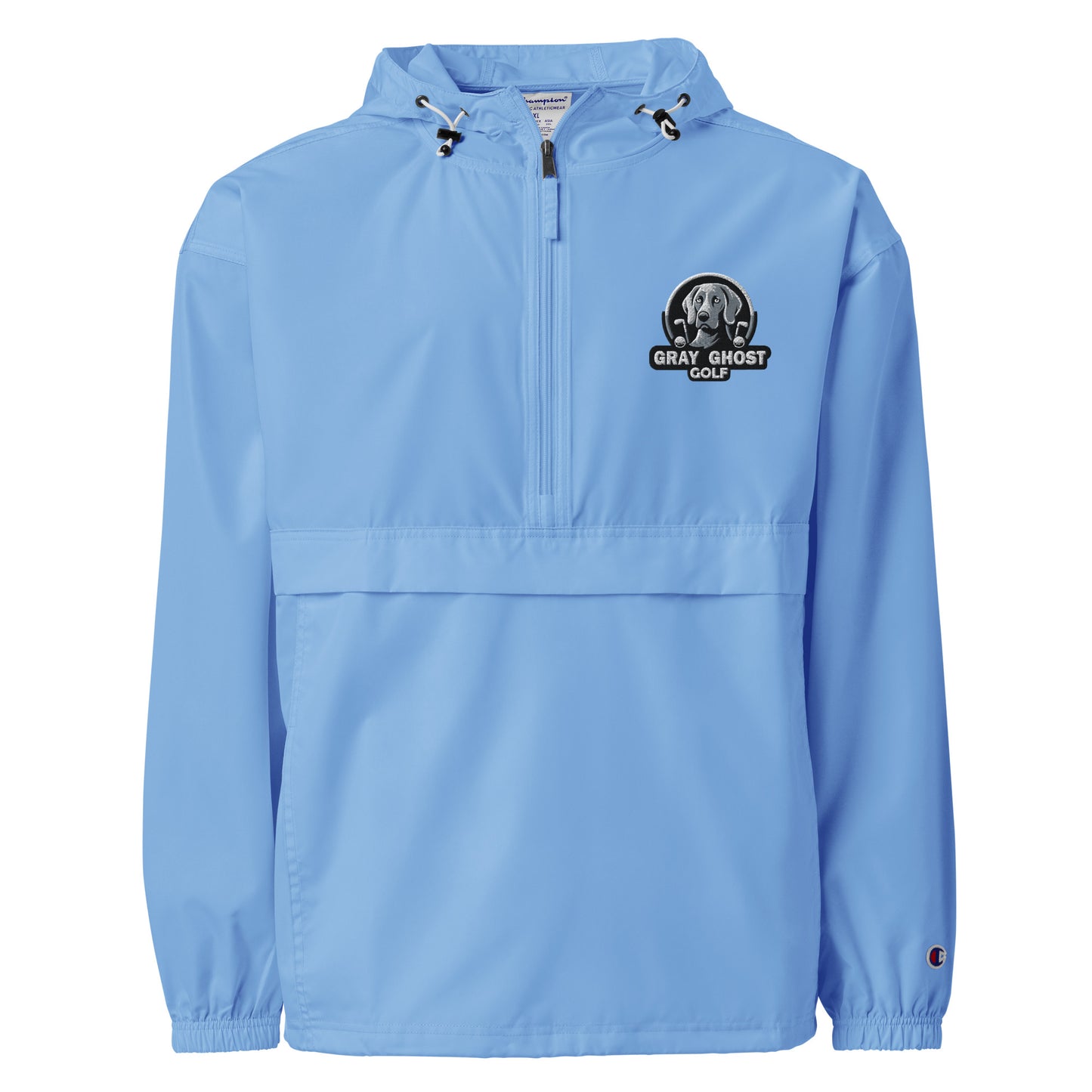 Gray Ghost Golf - Embroidered Packable Jacket