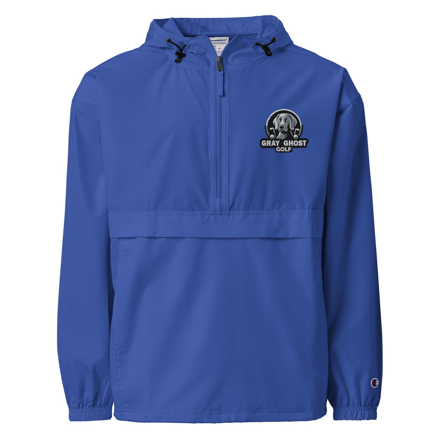 Gray Ghost Golf - Embroidered Packable Jacket