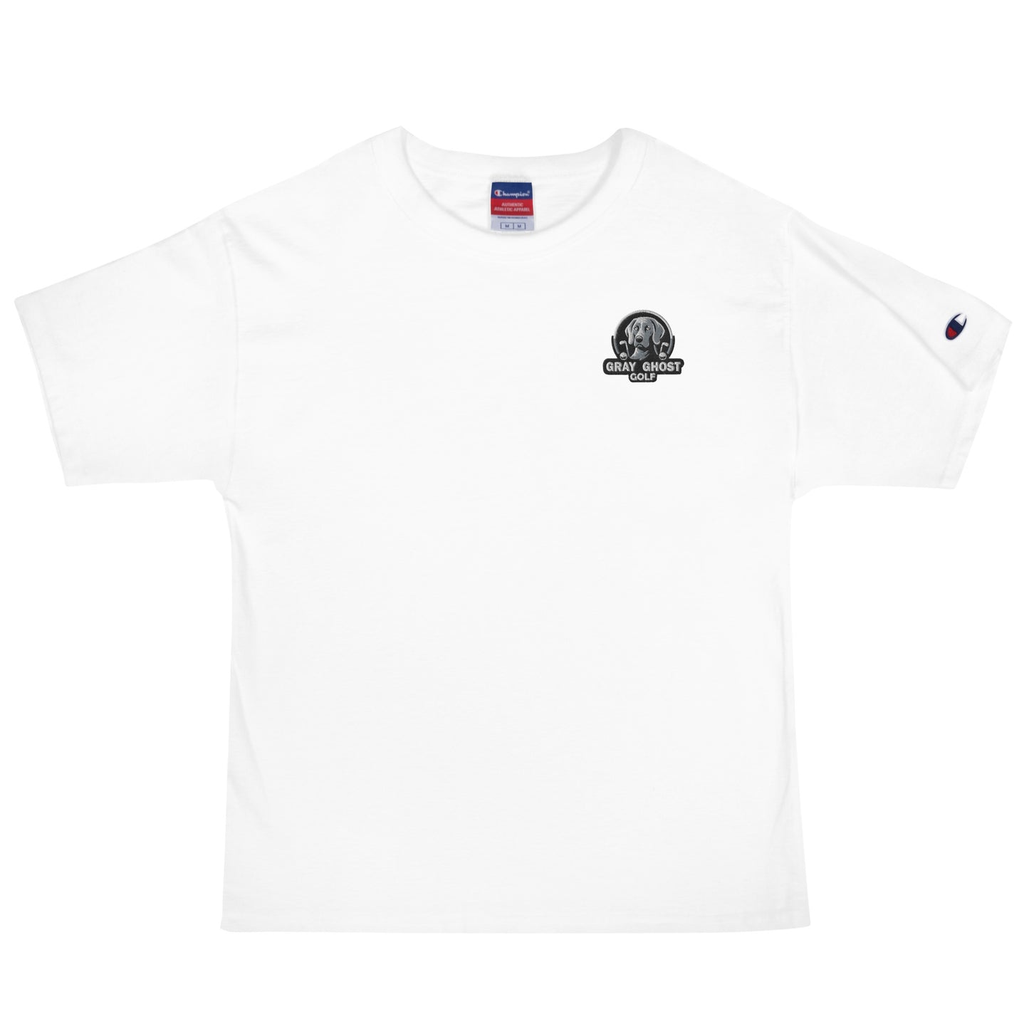 Gray Ghost Golf - Champion Embroidered T-Shirt