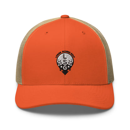 Lower Scores Golf - Snapback Drip Hat