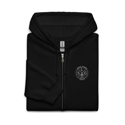 Lower Scores Golf - Embordered Zip Hoodie