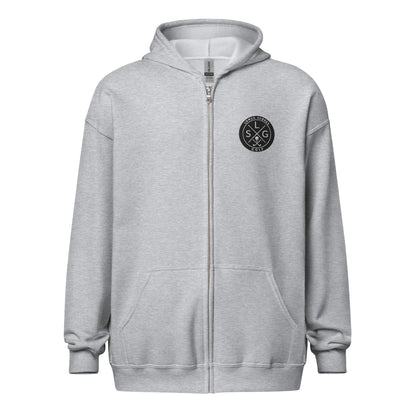 Lower Scores Golf - Embordered Zip Hoodie